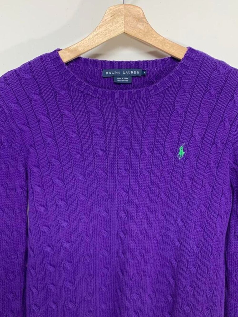 Ralph Lauren Women's Purple Jumper